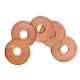 Copper Coin/Sikka with Hole (Pack of 5)